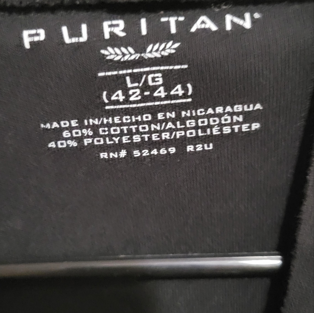 Puritan mock neck shirt